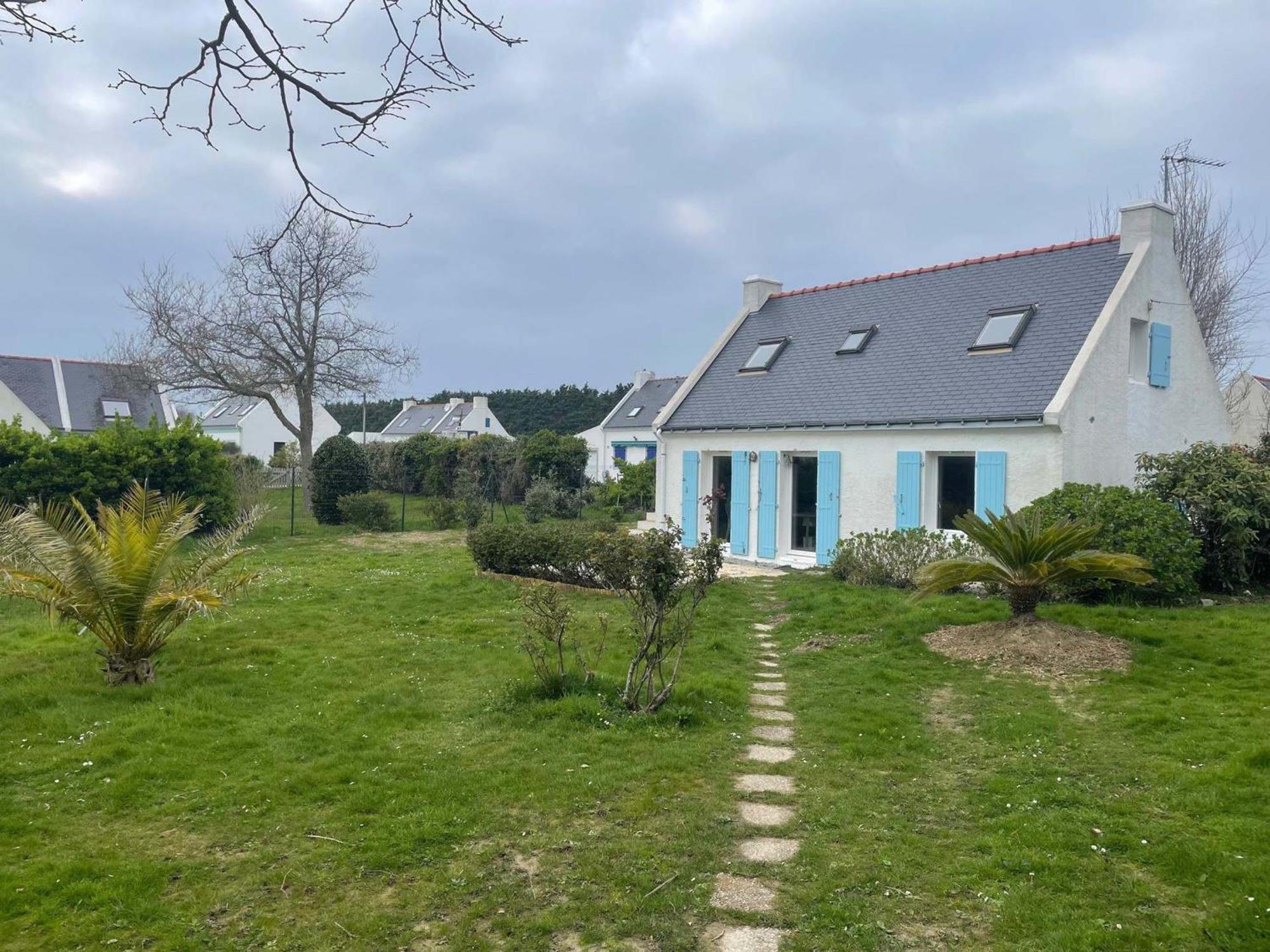 Maison Confortable Pres De La Mer Et Du Bourg, Calme Et Authenticite A Sauzon. - Fr-1-418-153 Exteriér fotografie