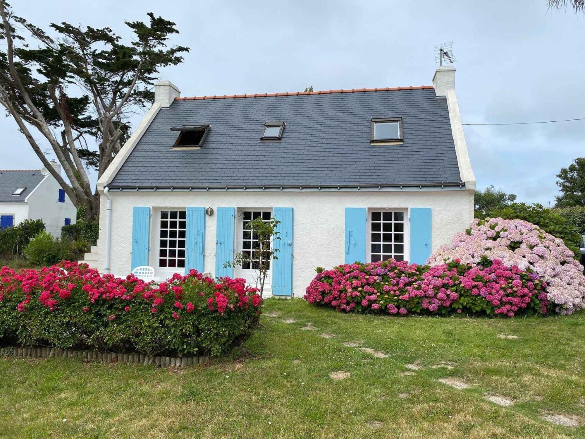 Maison Confortable Pres De La Mer Et Du Bourg, Calme Et Authenticite A Sauzon. - Fr-1-418-153 Exteriér fotografie